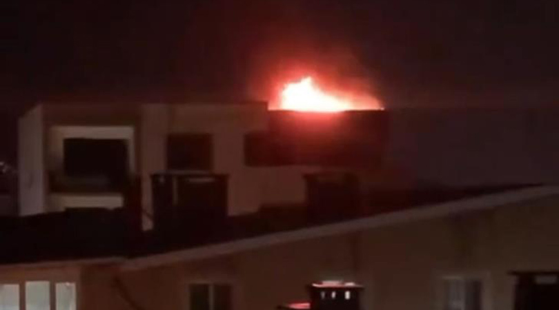 Bursa’da korkutan yangın