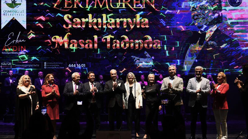 Osmangazi Belediyesi, Sanat Güneşi Zeki Müren’i aramızdan ayrılışının 28’inci yılında,