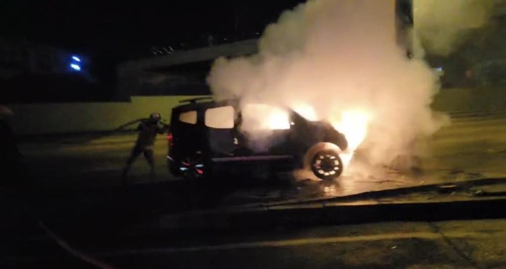 Bursa’da korkunç kaza! Alev topuna döndü