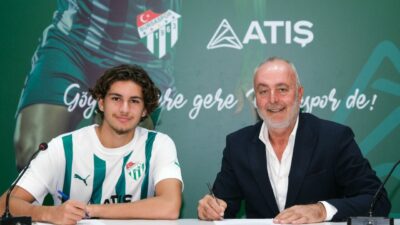 Bursaspor genç yıldız adayının sözleşmesini uzattı
