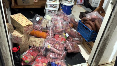 Gıda toptancısında skandal görüntü! Pes dedirten savunma