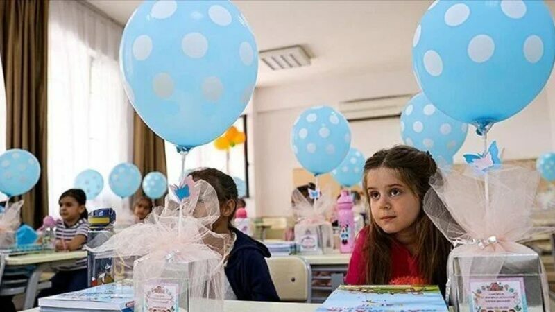 Milli Eğitim Bakanlığı tarafından, okul öncesi ve ilkokul 1'inci sınıf