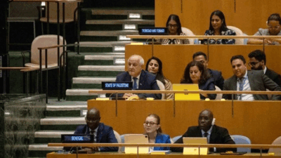 BM Genel Kurulu’nda tarihi an!