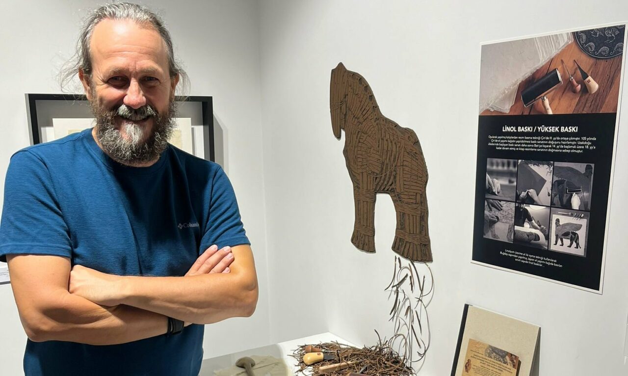 Bursalı sanatçı Cumhur Aygün’den 1000 yıllık eserler