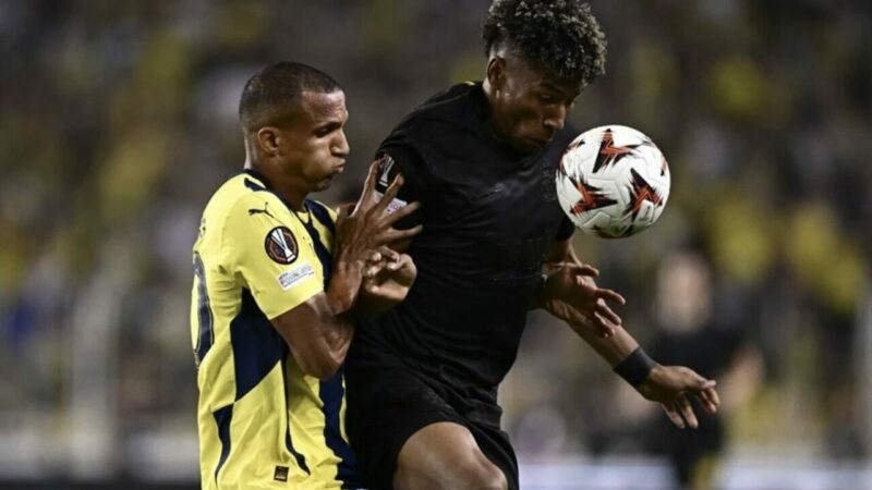 Fenerbahçe, UEFA Avrupa Ligi'nin ilk haftasında evinde Union SG'yi 2-1