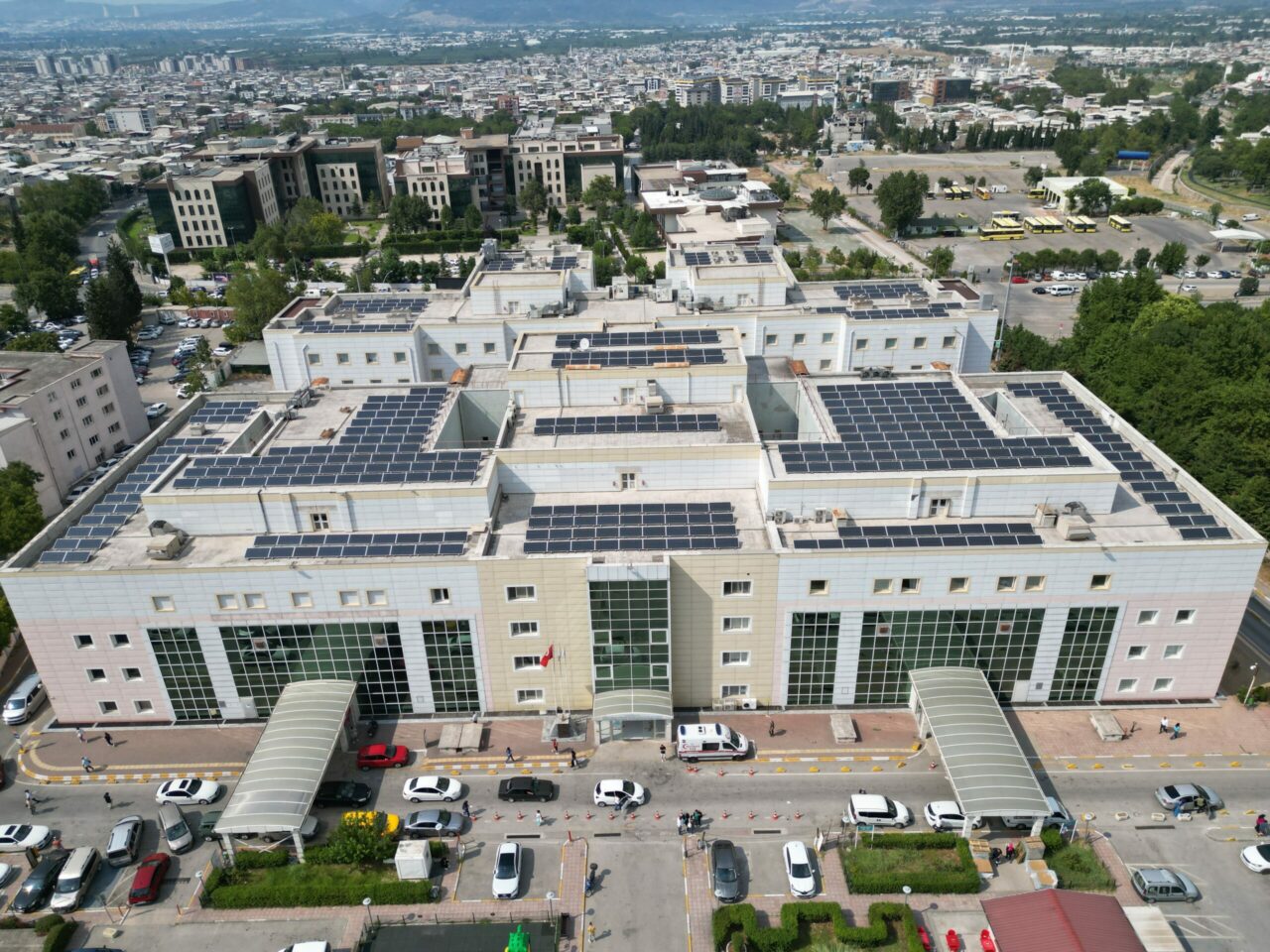 Bursa’da fabrika gibi hastane