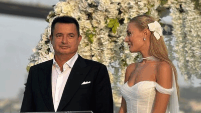 Acun Ilıcalı ile Çağla Altunkaya evlendi! Yılın düğününden ilk fotoğraflar