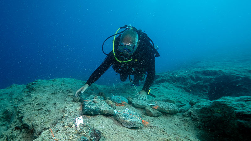 Bakan Ersoy, dünyanın en eski ticaret gemisi batığına dalış yaptı