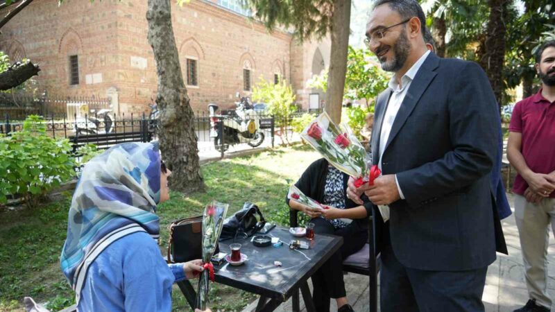 Bursa’da Peygamber Efendimiz’in doğum günü sebebiyle kutlanan Mevlidi Nebi haftasının