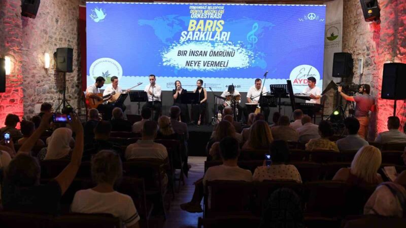 Osmangazi Belediyesi, 1 Eylül Dünya Barış Günü’ne özel konser düzenledi.