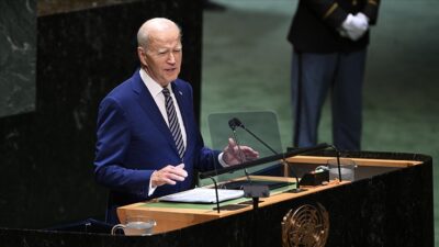 Biden BMGK’da konuştu: ‘İki devletli bir çözümü hak ediyorlar’