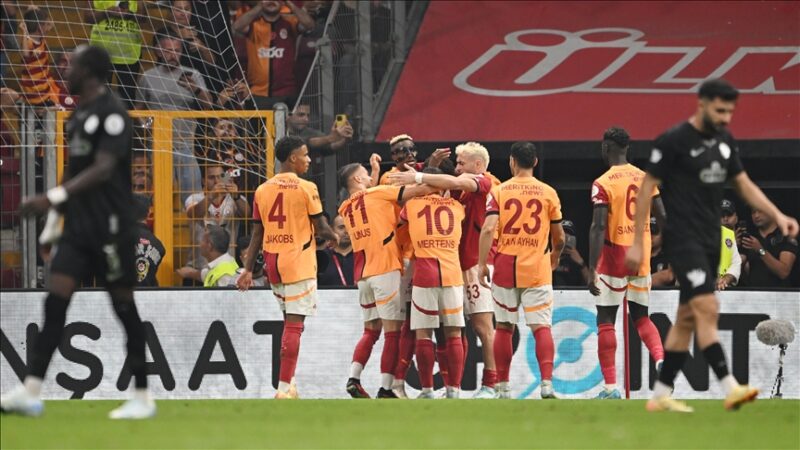 Galatasaray, Trendyol Süper Lig'in 5. haftasında ağırladığı Çaykur Rizespor'u 5-0