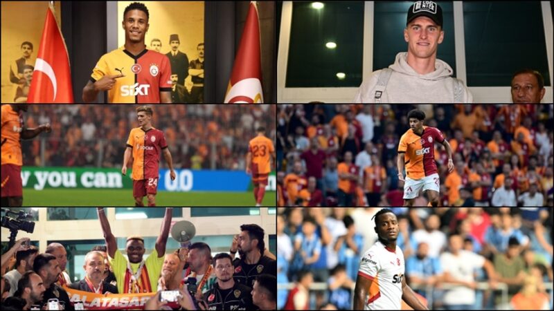 Süper Lig şampiyonu Galatasaray, birinci transfer ve tescil döneminde 6