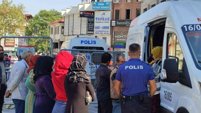 Bursa Yenişehir’de düzensiz göçmenlere operasyon düzenlendi. Yenişehir Belediyesi’nin de destek