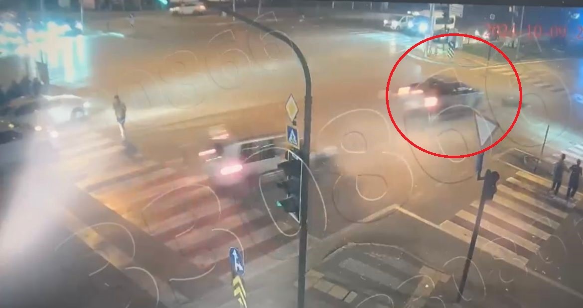 Bursa’daki korkunç kaza kamerada