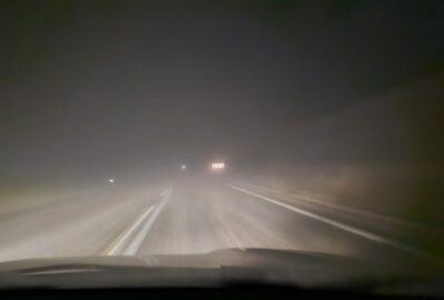 Bursa’daki o yolda yoğun sis!