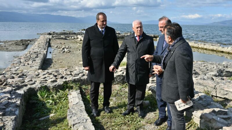 Bizans ve Osmanlı İmparatorluklarının önemli kenti İznik’te İznik Bazilikası Kazı