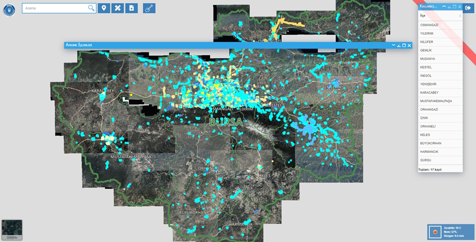 Bursa’nın ‘altyapısına’ dijital takip