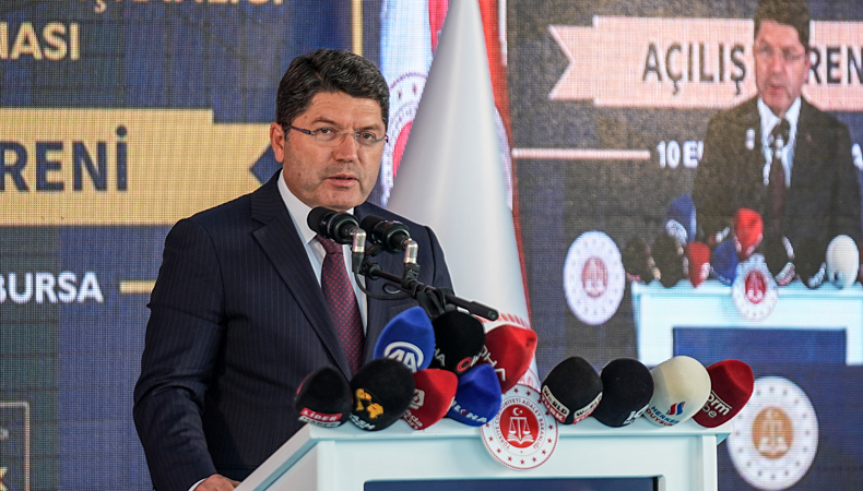 Adalet Bakanı Yılmaz Tunç, Bursa’da konuştu: ‘Bakanlığımız buna duyarsız kalmaz’
