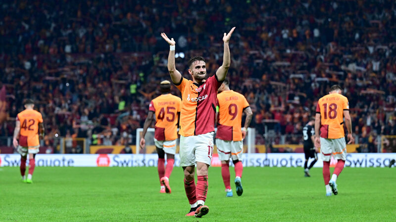 Gol düellosunda Galatasaray sevindi Galatasaray, UEFA Avrupa Ligi'nin 3. haftasında konuk ettiği İsveç temsilcisi