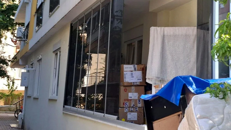 Ev sahibini şoke eden olay