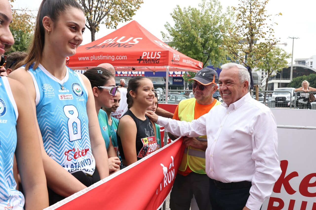 Başkan Özdemir, ’Eker I Run’ heyecanına ortak oldu