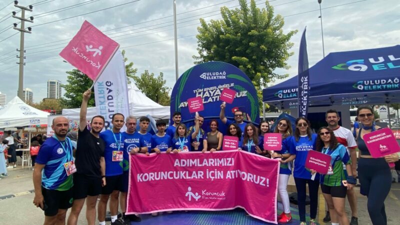 Uludağ Elektrik, Eker I Run Koşusunda sporseverlerle bir araya geldi.