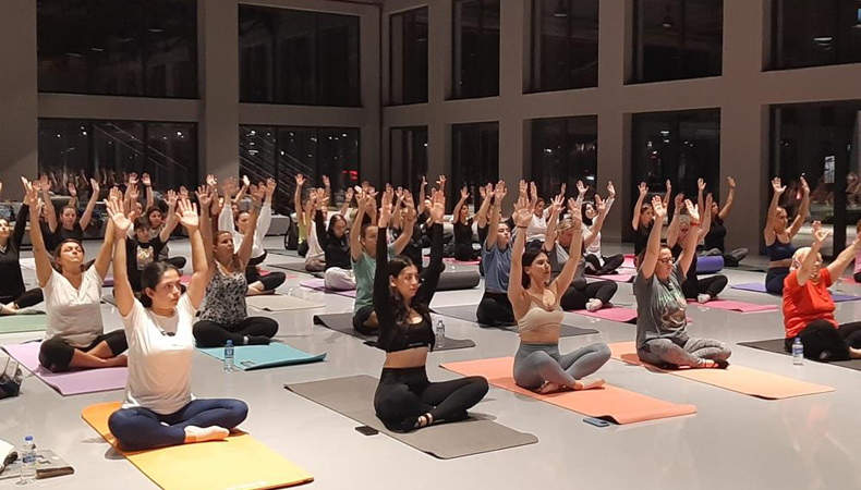 Nilüfer’de kadınlar hem spor yapıyor hem sosyalleşiyor