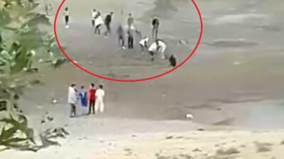 Bursa’da dehşet anları! Bataklıkta can pazarı