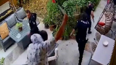 Polise bıçaklı saldırı! Saldırgan vurularak yakalandı