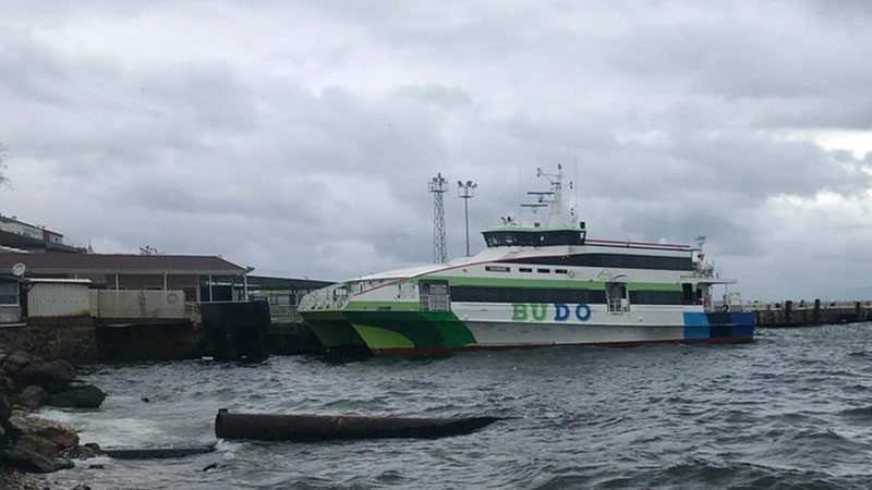 Bursa ile İstanbul arasındaki deniz otobüsü seferlerinden bazıları olumsuz hava