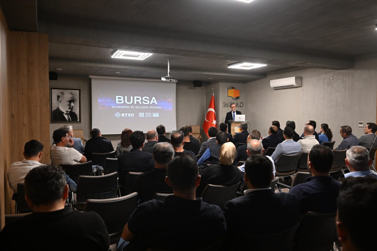 BTSO Başkanı Burkay, İMSİAD üyeleri ile buluştu