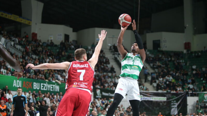 FIBA Europe Cup B Grubu 4. hafta maçında Bursaspor Basketbol,