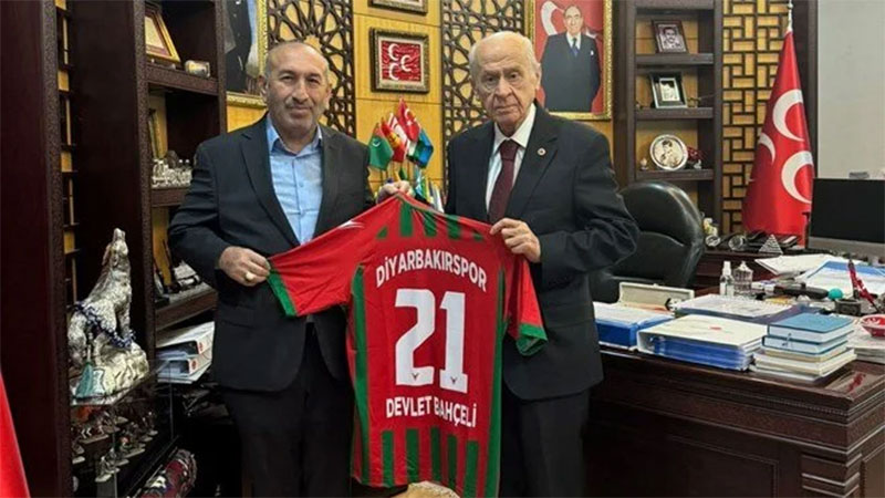 Diyarbakırspor’dan Bahçeli’ye ziyaret