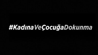 Spor camiasından ortak tepki: Kadına ve çocuğa dokunma!