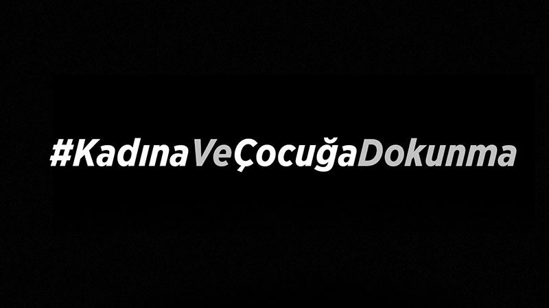 Spor camiasından ortak tepki: Kadına ve çocuğa dokunma! Galatasaray, Fenerbahçe, Beşiktaş, Trabzonspor ve Bursaspor yaptıkları paylaşımlar ile kadın