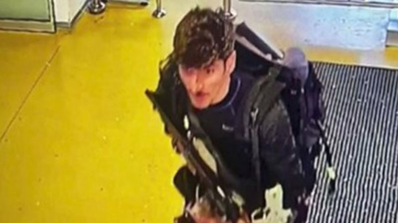 İşte hainler: Teröristler güvenlik kamerasında