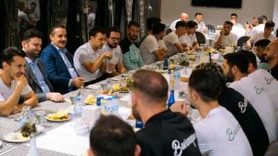 Bursaspor’a Faruk Çelik morali