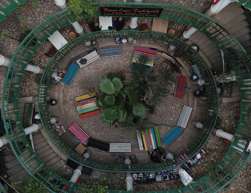 Bursa’da mimarisiyle dikkat çeken asırlık han!