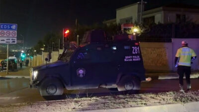 Polise silahlı saldırı: 1 polis yaralandı, zanlı ölü ele geçirildi