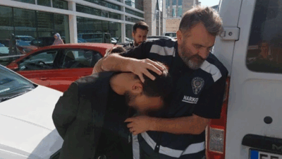 Uyuşturucuyu sakladığı yer pes dedirtti!