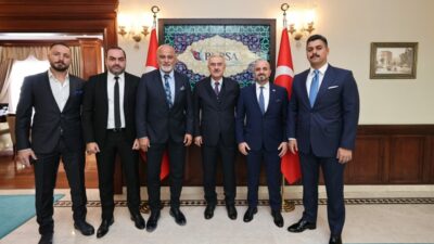 Bursa Nilüfer FK’dan Vali Ayyıldız’a ziyaret