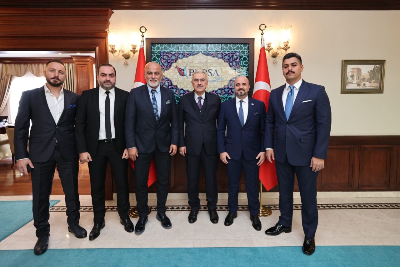 Bursa Nilüfer FK’dan Vali Ayyıldız’a ziyaret