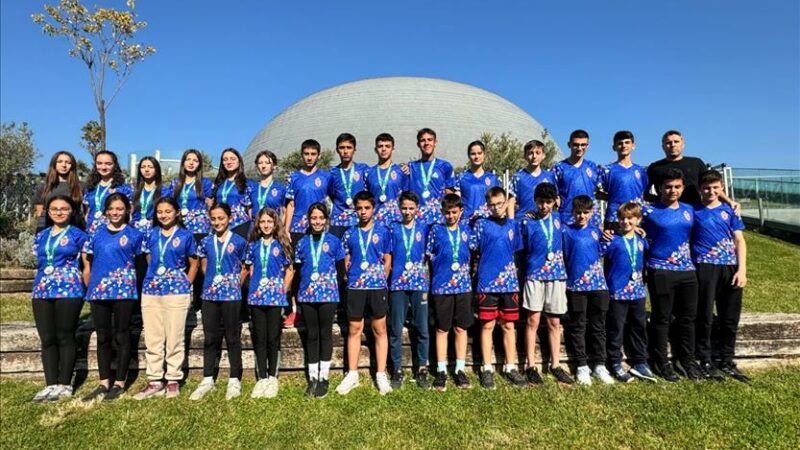 İnegöl Belediye Spor Kulübü sporcular; bisiklet, oryantiring ve spor tırmanış