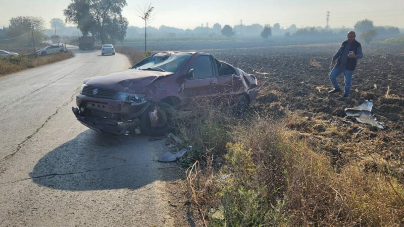 Bursa’nın İnegöl ilçesinde otomobilin devrilmesi sonucu 1 kişi yaralandı.