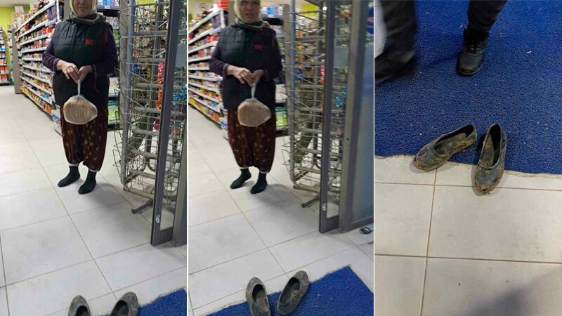 Bursa’da yürekleri ısıtan görüntü Bursa’nın İznik ilçesinde çiftçinin duyarlı hareketi alkış aldı. Zeytin toplamaya
