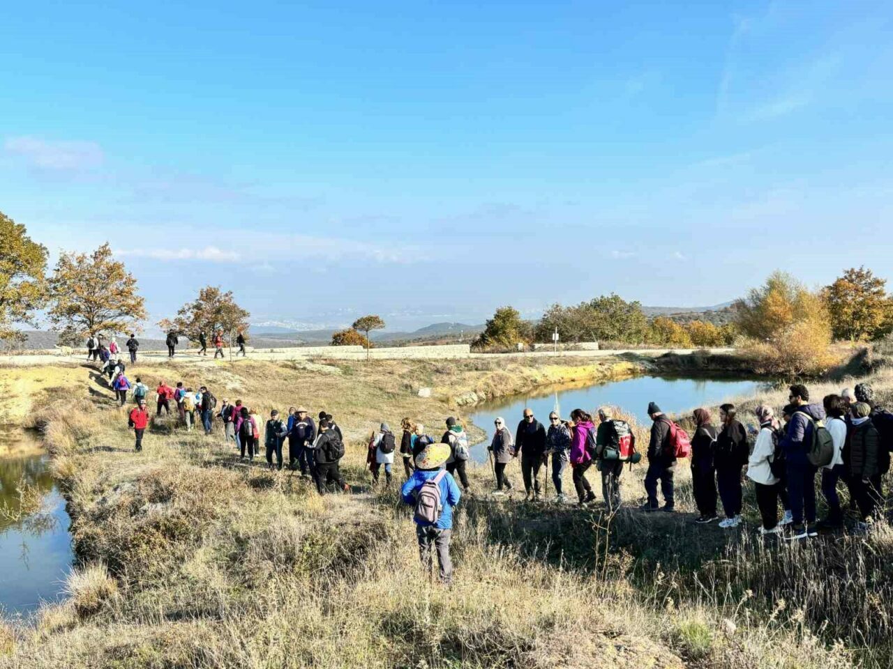 Bursa’da Mysia Yolları’nda Atatürk’ü anma yürüyüşü Bursa’da Mysia Yolları’nda Atatürk’ü anma yürüyüşü