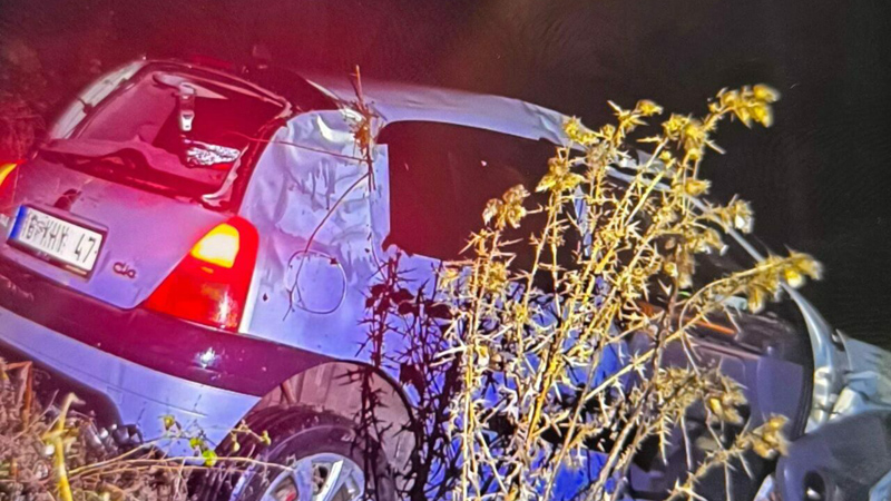 Bursa’da yağış kazaya neden oldu Bursa’da yağış kazaya neden oldu