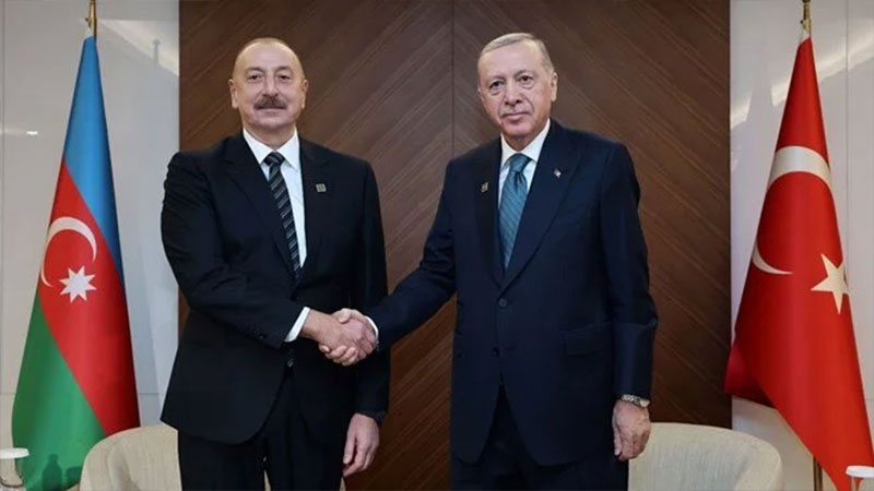 Cumhurbaşkanı Erdoğan, Aliyev ile görüştü