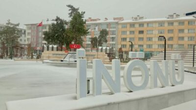 Eskişehir’de kar yağışı